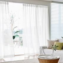 모던하우스 ON 호텔식 나비주름 윈디시어커튼 화이트 280x235
