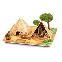 스콜라스 움집/뜯어만드는세상/종이퍼즐/입체퍼즐/방과후