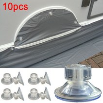 캠핑카 10pcs 그립 천막 흡입 컵 고정 패드 캐러밴 Motorhome 후크 자동차 캠핑 타포린 액세서리