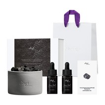 [GS최초공개] 오브제 바이 쿤달 퍼퓸 볼케니크 스톤 디퓨저 핵심세트, 향 (본품): 그라시플라워|향 (리필): 코튼온