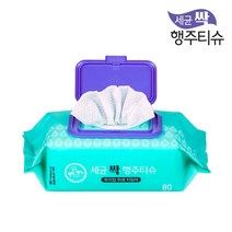 세균싹 행주티슈 1팩 뽑아 쓰는 행주티슈 살균 99.9 퍼센트, 단품