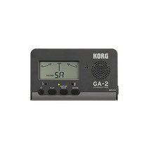 KORG 기타/베이스용 튜너 GA-2 개인 연습에 최적 다현 기타 다현 베이스 플랫 튜닝 롱 스케일에도 대응 200시간 연속 가동 경량 컴팩트