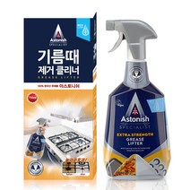 아스토니쉬 기름 때 제거 클리너 스프레이형, 3개, 750ml