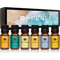 P&J 피앤제이 향수 오일 비치 6개 세트 Beach Set of 6 Premium Gra, 상품선택