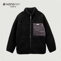 행텐주니어 SH05 블랙후리스짚업점퍼 01080346