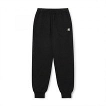 (정품)MLB 엠엘비 베이직 스로고 조거팬츠 NY (Black)