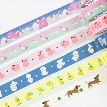 아이코닉 마스킹테이프 선물포장/다이어리꾸미기/데코, 상세설명 참조, 027 Unicorn