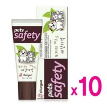 핫트랙스 또자의 바르는 애견치약 80g 10개 세트