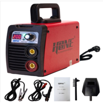 HONE MMA200 아크 용접기 아마존 디시 인버터 TOSHIBA IGBT MMA 가정용 휴대용 2.5KG초소형 핫스타트 아크포스 안티스틱 디지털, 1개