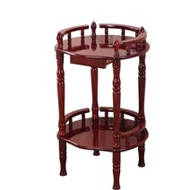 유럽식 미니 커피탁자 레트로 엔틱 테이블 우드 좌탁, 옵션 D(50x35x65cmㅣ하단이미지 참조)