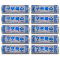 잉어표 구포국수 중면, 1400g, 10개