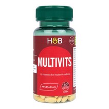 영국 홀랜드앤바렛 Holland & Barrett Multivitamins 멀티비타민 60정, 1팩