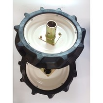 아세아 관리기 태광 관리기 부품 통고무 노튜브 타이어 바퀴 좌 우세트 폭(13CM), 1개