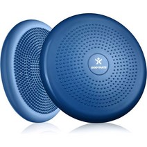 독일 아마존 BODYMATE Ballsitzkissen inkl. Pumpe 34cm Durchmesser - Balance-Kissen Luftkissen Balance Pad, BLAU