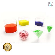 초등 투명 입체도형 6종 수학 교육용 교구 수학교구 차이학습 수학준비물