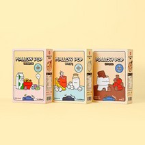 [천삼백케이] [스낵스] 멜로팝 건조마시멜로우 시리얼 110g 3종, 화이트 110g