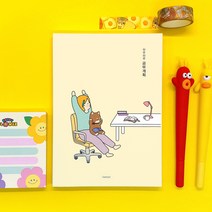 핑크풋 공부계획 스터디플래너 6개월 공시생용 공무원 임용 소방 경찰 학생, 8000공부계획스터디플래너 아이보리