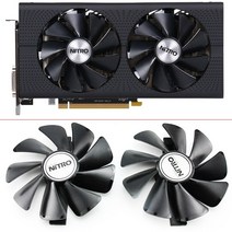 2PCS CF1015H12D FD10015M12D 냉각 팬 사파이어 RX470 용 쿨러 RX590 RX580 RX480 RX570 니트로 특수 100MM, 1개