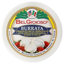[치즈몰] 벨지오이오소 부라타 치즈 226g (4알), 1개
