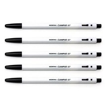 가성비펜 똑딱 검정볼펜세트 5px10개 예쁜볼펜 일반펜