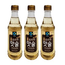 일루몬트 청정원 요리주 맛술 410ml, 3개