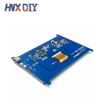 휴대용 모니터 7인치 1024x600 휴대용 LCD 디스플레이 터치 HDMI 스크린 패널 라즈베리 DIY 모니터 HD, 02 Super clear display