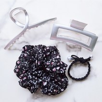 노이드비 기획5종세트 메탈집게핀 헤어곱창 머리끈 헤어핀