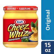 Cheez Whiz Original Cheese Dip 15 oz Jar, 1