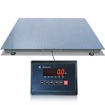 축산용 저울 계근대 소 돼지 가축 0.6x0.6m (0-1톤), 0.75x0.75m (0-3톤)