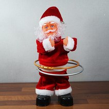희아랑 훌라후프돌리는 산타클로스 크리스마스소품 파티소품 크리스마스선물 장식 파티, 기타치는산타