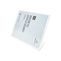 SMA001-A4 아크릴 스탠드형 꽂이판 메뉴판, 1개