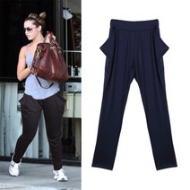 여자 여성 집에서입는 홈웨어 알라딘 항아리 조커 배기 밴딩 고무줄 팬츠