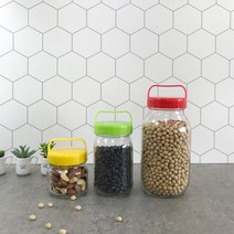 멀티 손잡이 저장병 6개세트 200ml 450ml 900ml, 200ml/색상랜덤, 6개