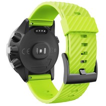 Suunto TRAVERSE Sport Baro 순토 스트랩 24mm 방수 투톤 실리콘 손목대 퀵 릴리스 스운토 시계줄, #2