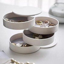 쥬얼리 엑세서리 반지 정리함 박스 보석함 빈티지, 화이트