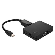 넥스트 DP/미니DP to HDMI VGA 분배기 SUNIX DPU3000 D4, 1개, 1개