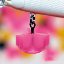 트레블 훅캡 삼발안전캡 미노우 하드 베이트 바늘캡, 80개입, 핑크, #2