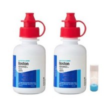 바슈롬 보스톤 어드밴스 클리너액 30ml x 2p + 하드 렌즈 케이스 세트, 2세트