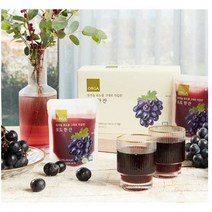 풀무원올가(정품)유기농포도를 그대로 착즙한 포도 한잔 (140mlx10EA) 유기농포도로 만든 맛있는 포도즙 9개이상주문시 사은품증정, 140mlx10EA