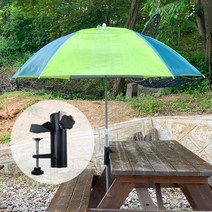 [센티브] 파라솔 고정 거치대, 난간고정형(실버)