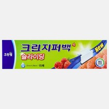 지퍼백 지퍼봉투 크린랩 슬라이딩대 대형 크린 이중 27x28x15매, 해당 상품 선택하기, 1개