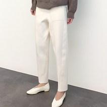 핑크닷 056 니트배기팬츠. 도톰쫀쫀짜임 날씬해보이는 절개조거팬츠