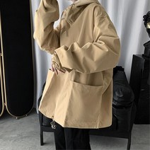 남자 여자 박시한 간지나는 후드 티셔츠 후드티코디