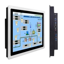 태양광패널 판넬 모듈 12quot 10 15 17 인치 산업용 패널 올인원 pc 미니, 4g 램 64g ssd, 15인치
