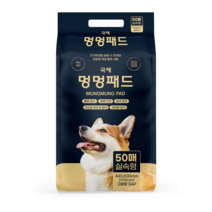 (국내생산)국제 멍멍패드 반려견 강아지 친환경 배변패드 150매입, 150매(블루)