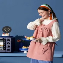 전자파차단 앞치마 섬유 원단 임산부 직장인 임신선물, 01.핑크