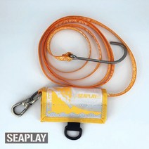 다이빙손목나침반 수중나침반시계 캠핑나침반SEAPLAY-스쿠버 다이빙 스테인레스 스틸 암초 드리프트 후크, 02 Orange