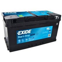 수입차 배터리 EXIDE 엑사이드 배터리 AGM105 LN6 EK1050 CCA950 BMW G30 E60 F01 F04 F10 F12 F13 F90(파손무책상품), AGM105 CCA950