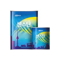 KCC 페인트 센스탄PTA : 우레탄 상도 다용도 철재 비철금속 목재 콘크리트 구도막보수 컴퓨터조색 16L 3.6L, 유광, NC0273