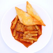 사과떡볶이 애플 국물 떡볶이 밀키트 밀떡, 사과떡볶이 4팩